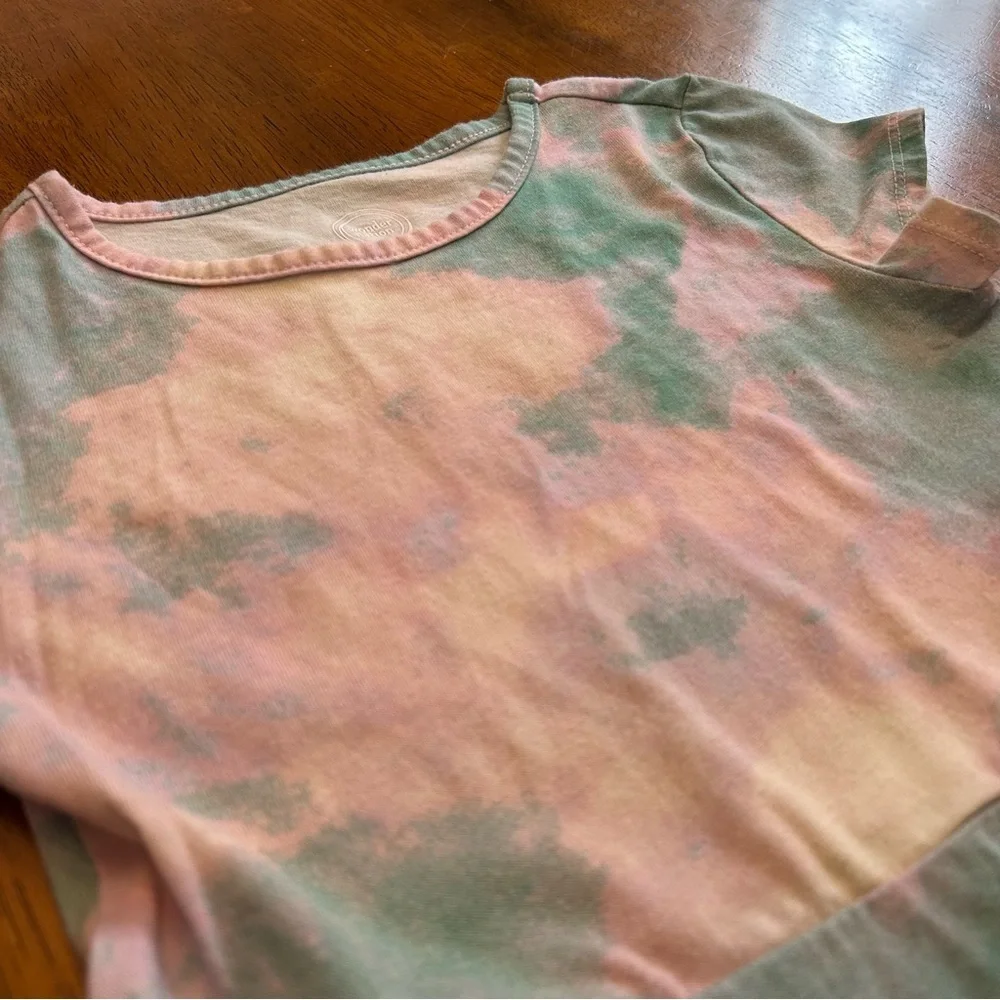 Tie Dye Dress Set | Girls XS 4-5 | Pastel Spring Dress + Cartwheel Shorts